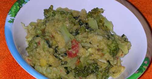 Broccoli Lentil/ Dal