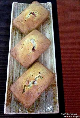 Hazelnut Mini Loaves- Guest Post