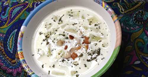 Mast-o-Khair (Persian Yoghurt and Cucumber Dip)