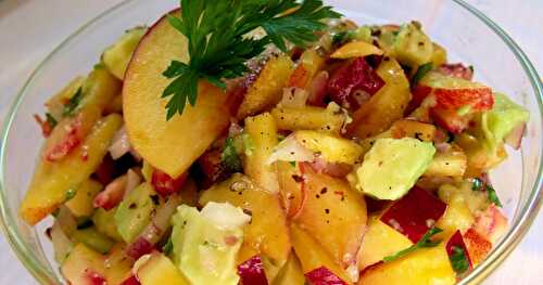 Peach and Avocado Salsa-Guest Post
