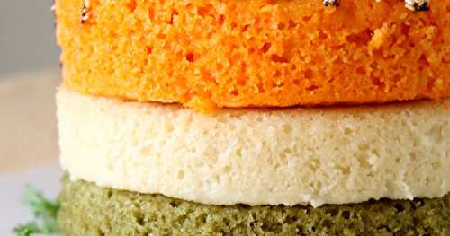 Tiranga Suji Dhokla - Guest Post