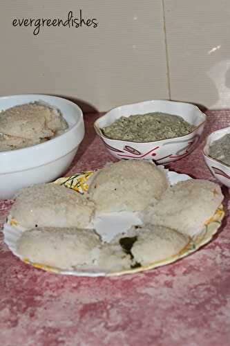 Sago Idli