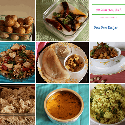 Fuss free recipes - Ever Green Dishes