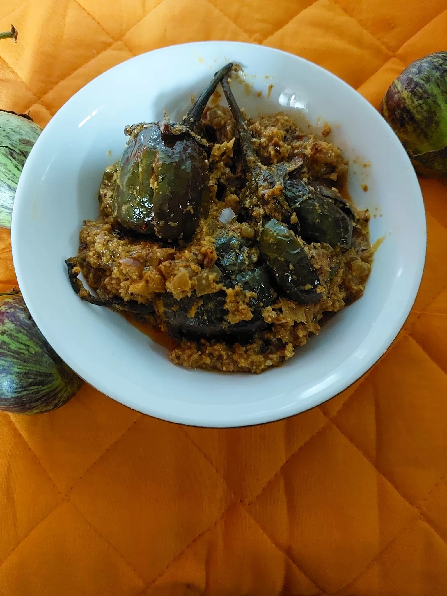 Stuffed Brinjal