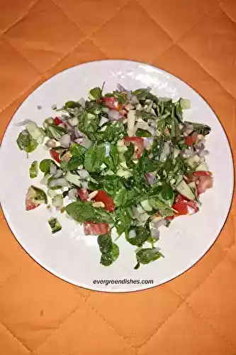 Fenugreek Leaves Salad