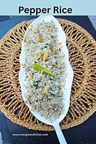 Pepper Rice