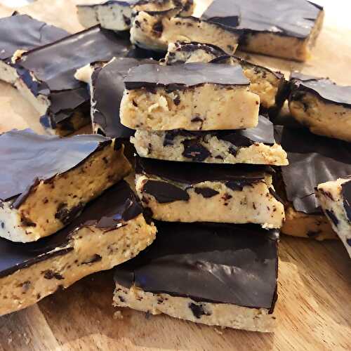 Chocolate Coated Cookie Dough Fudge: Recipes By Feedthatblonde