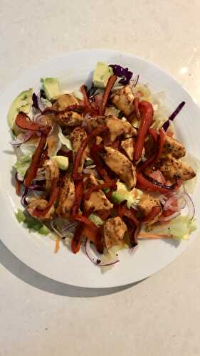 Peri Peri Chicken Salad - Recipes By Feedthatblonde