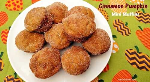 Cinnamon Pumpkin Mini Muffins