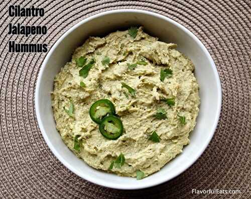 Cilantro Jalapeno Hummus