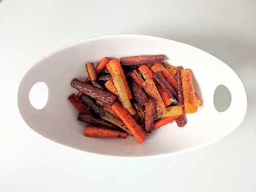 Curry Spiced Roasted Carrots