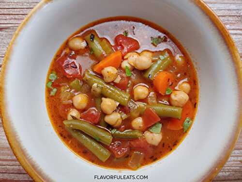 Italian Chickpea Vegetable Soup