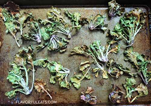 Oven Roasted Kalettes (Kale Sprouts)