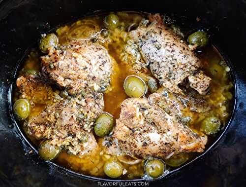Slow Cooker Chicken Provencal
