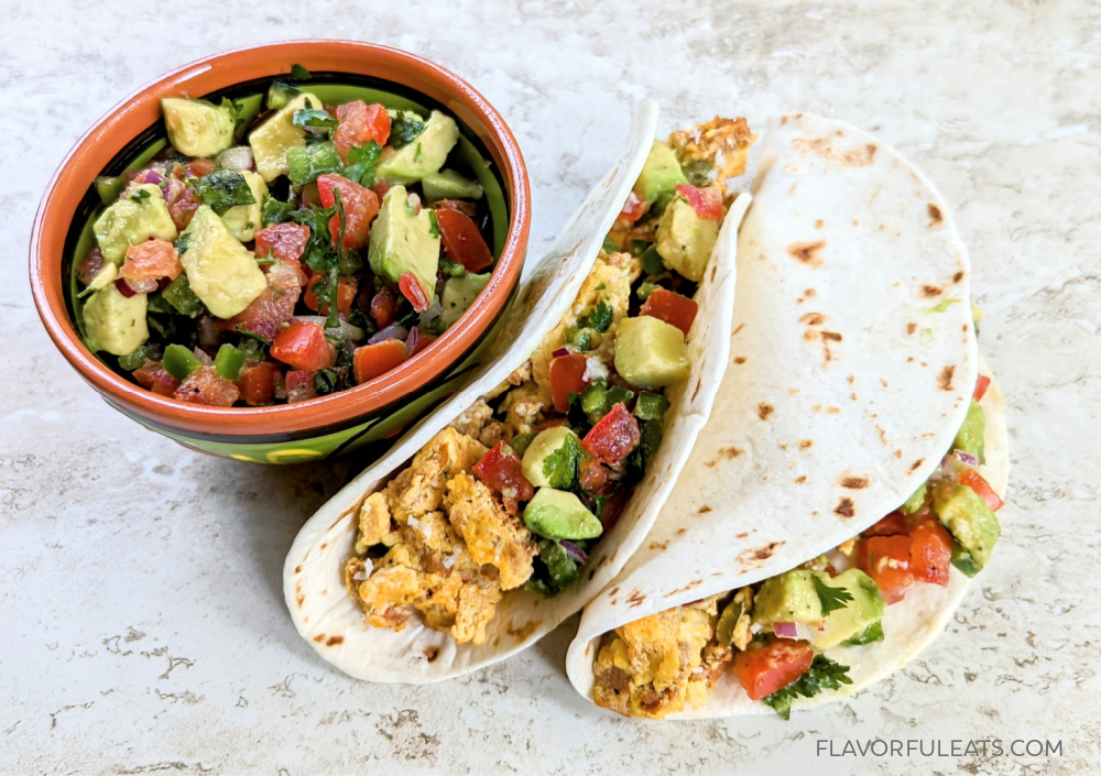 Chorizo Breakfast Tacos
