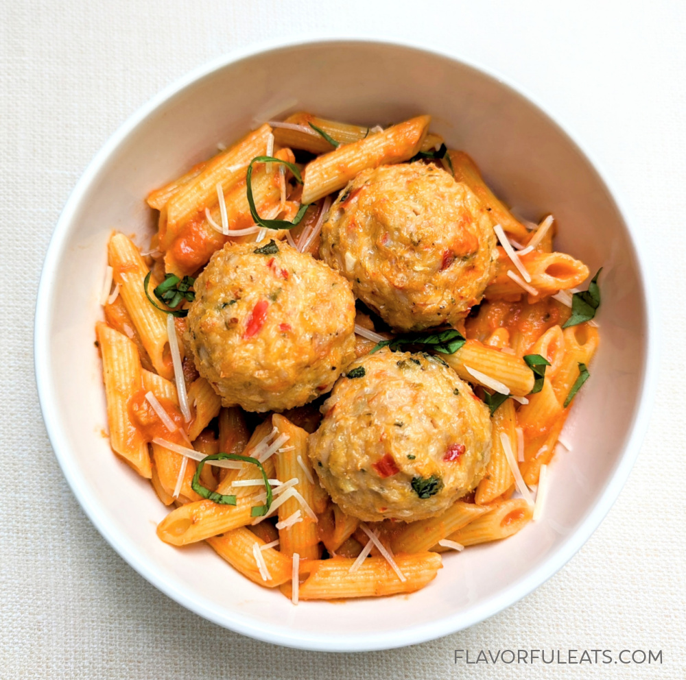 Calabrian Chicken Meatballs