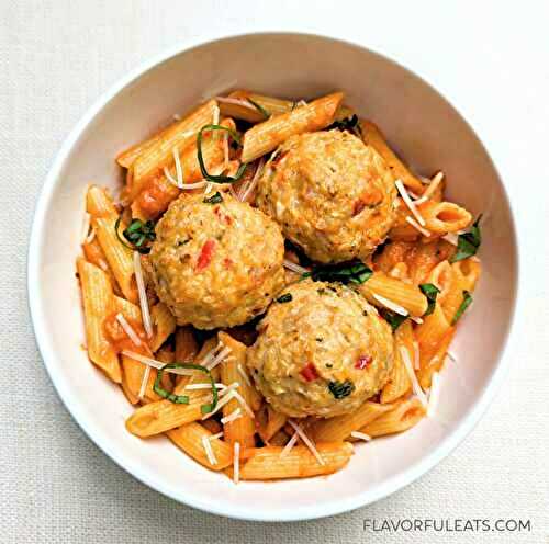 Calabrian Chicken Meatballs
