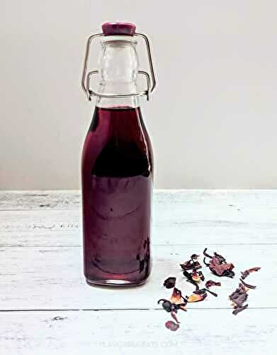 Hibiscus Simple Syrup
