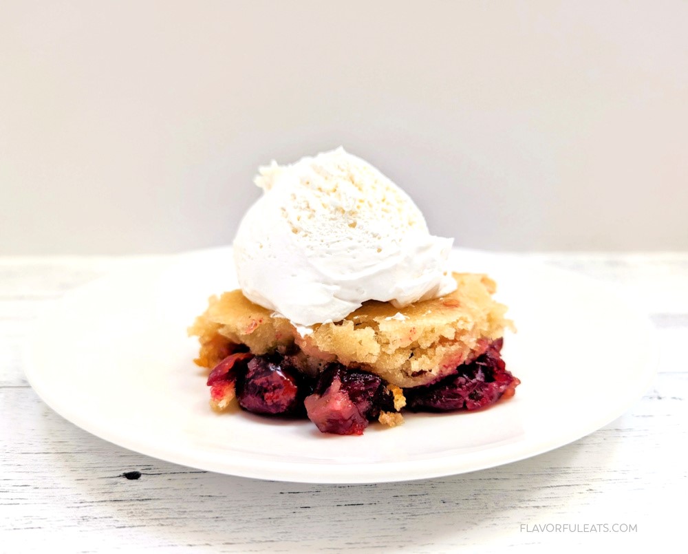 Slow Cooker Cranberry Cobbler