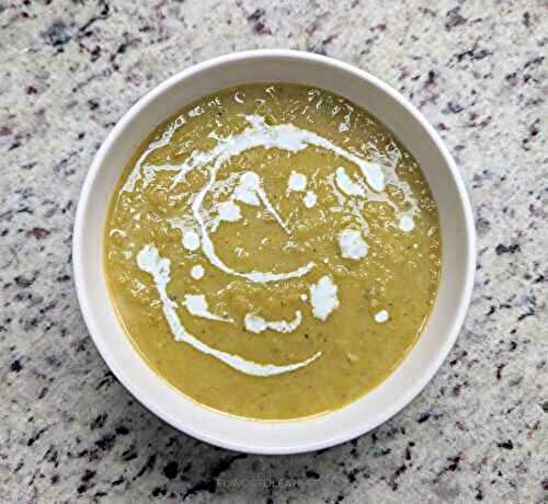 Slow Cooker Asparagus Leek Soup