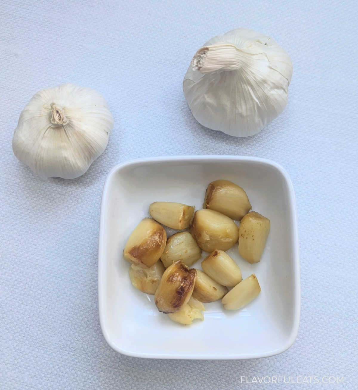 Air Fryer Roasted Garlic (Oven Method Included)