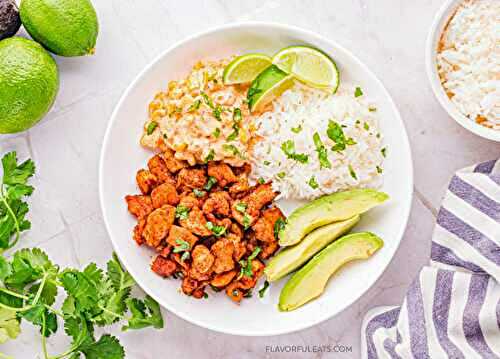 Mexican Street Corn Chicken Bowls