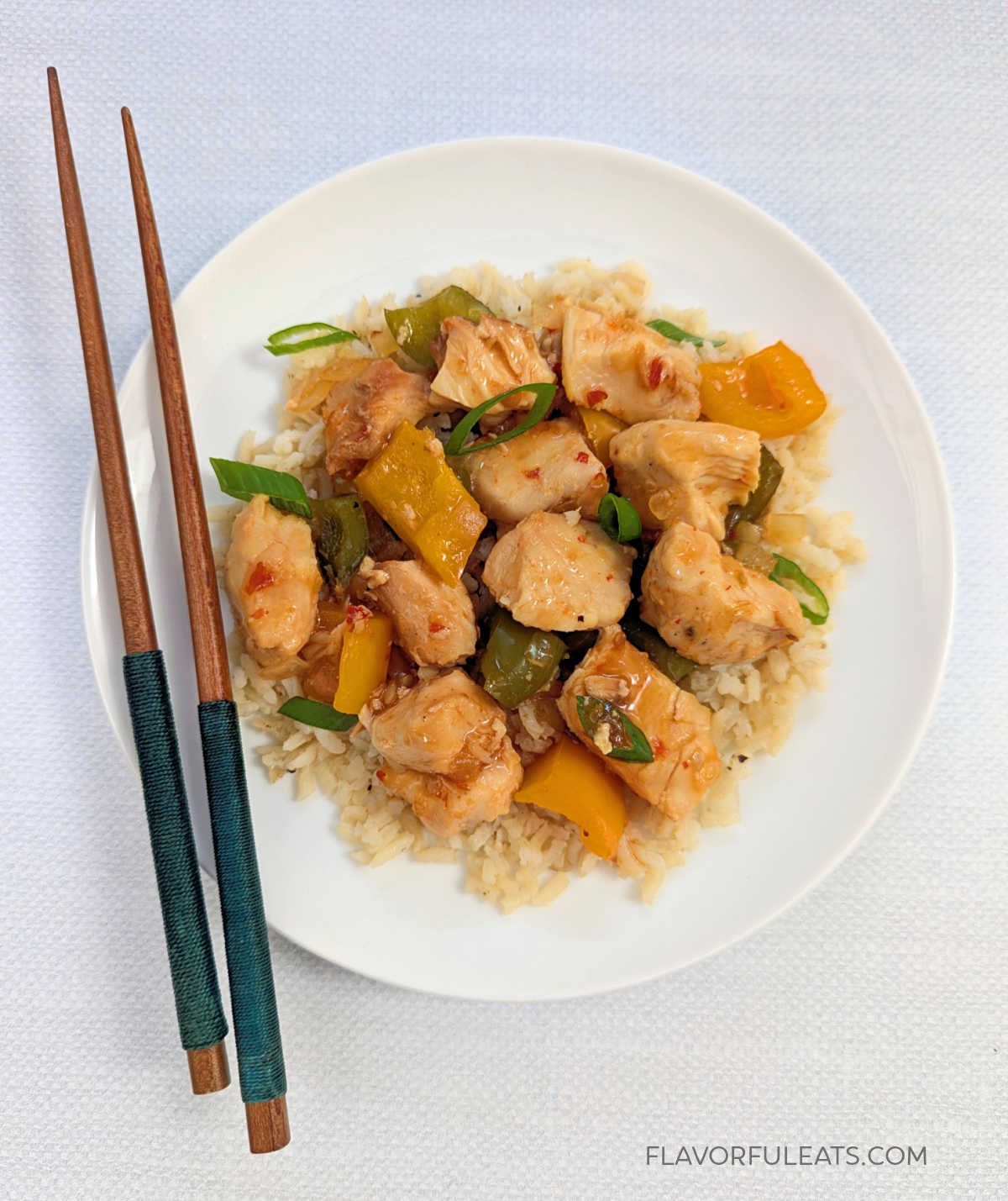 Slow Cooker Fiery Sweet Chili Chicken