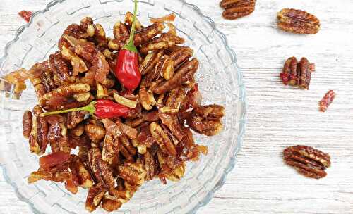 Candied Bacon Pecans