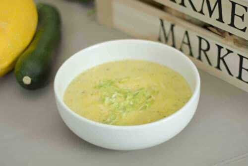 Courgette and Cheese Soup