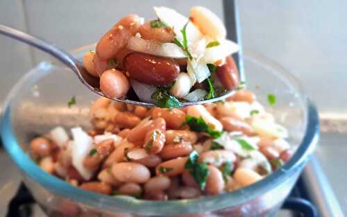 Mediterranean Three Bean Salad Recipe