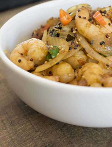 Quinoa Stir Fry Recipe with Shrimp