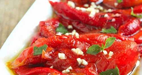 Roasted Red Peppers in Oil Recipe