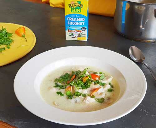 Thai Tom Kha Gai - Chicken Coconut Soup