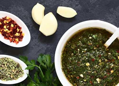 The Perfect Green Chimichurri Sauce Recipe