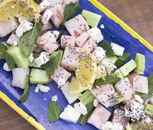 Watermelon and Mint Salad with Feta