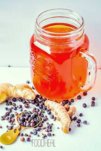 Turmeric ginger anti-inflammation tea