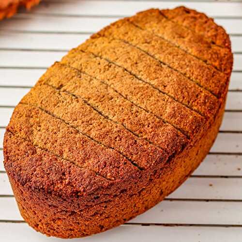 Healthy homemade gluten-free bread