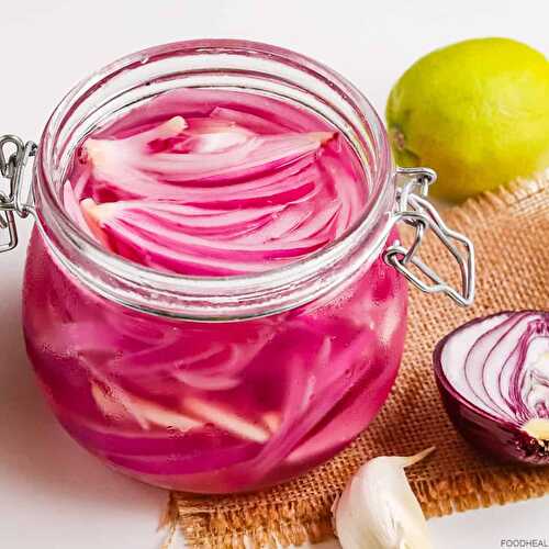 No-sugar pickled onions recipe