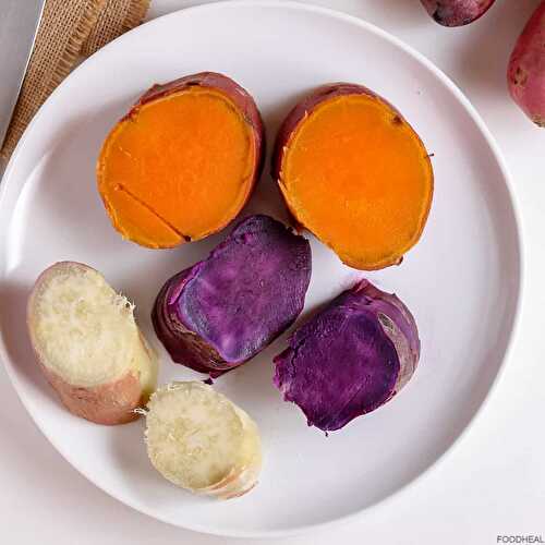 How to boil sweet potatoes