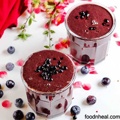 This amazing blueberry smoothie is surprisingly what you need!
