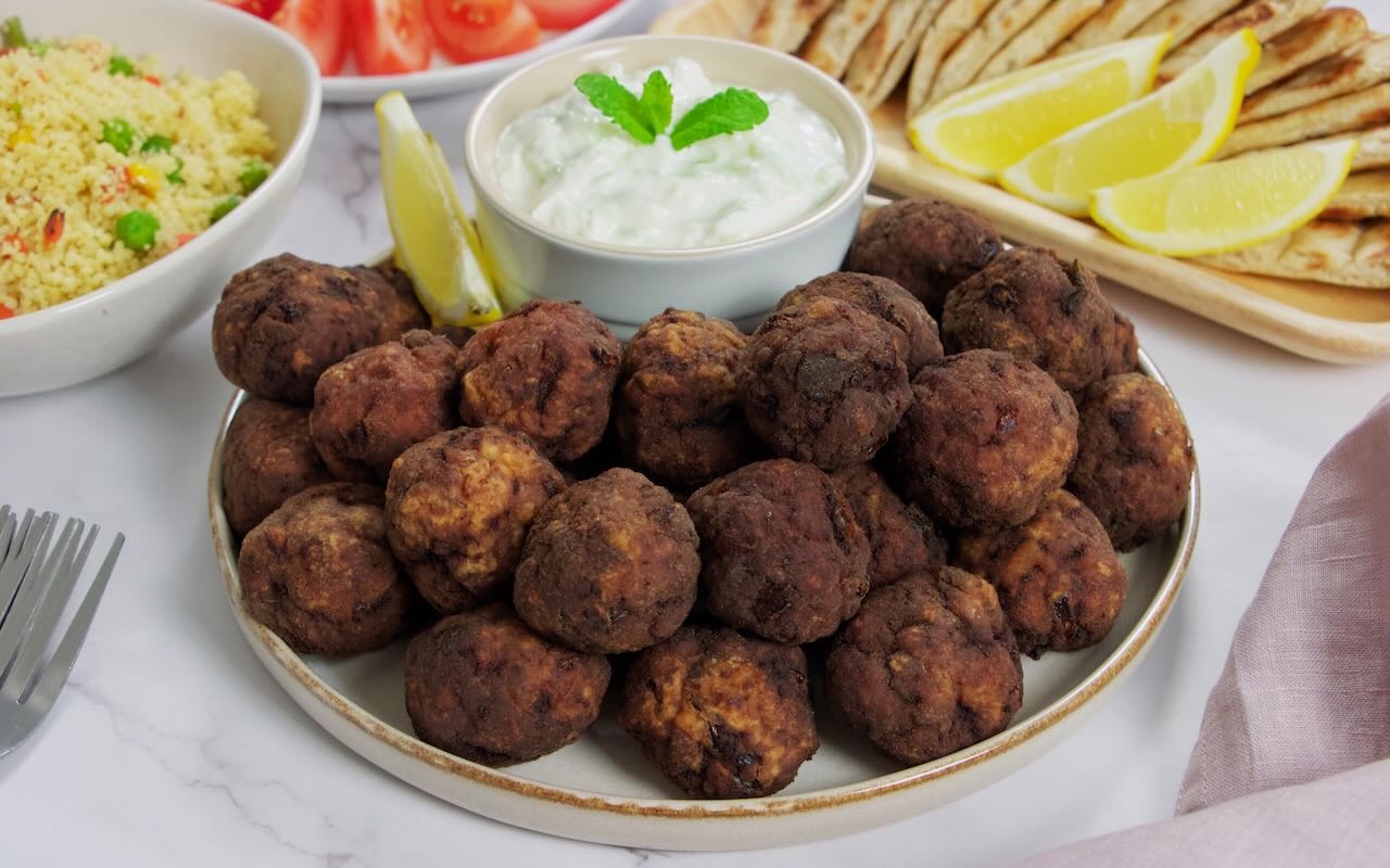 Greek Fried Meatballs (Keftedakia)