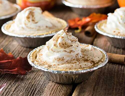 Quick and Easy Pumpkin Pie Cheesecakes