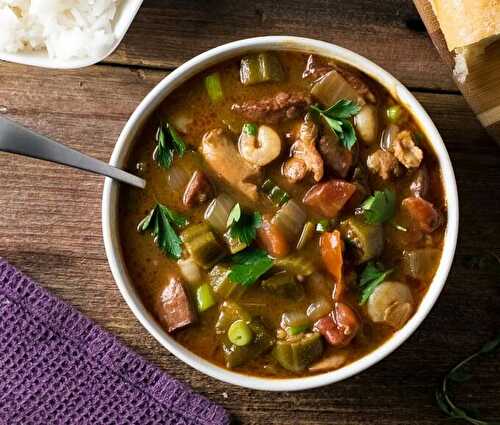 Gumbo from Scratch with a Gumbo Roux