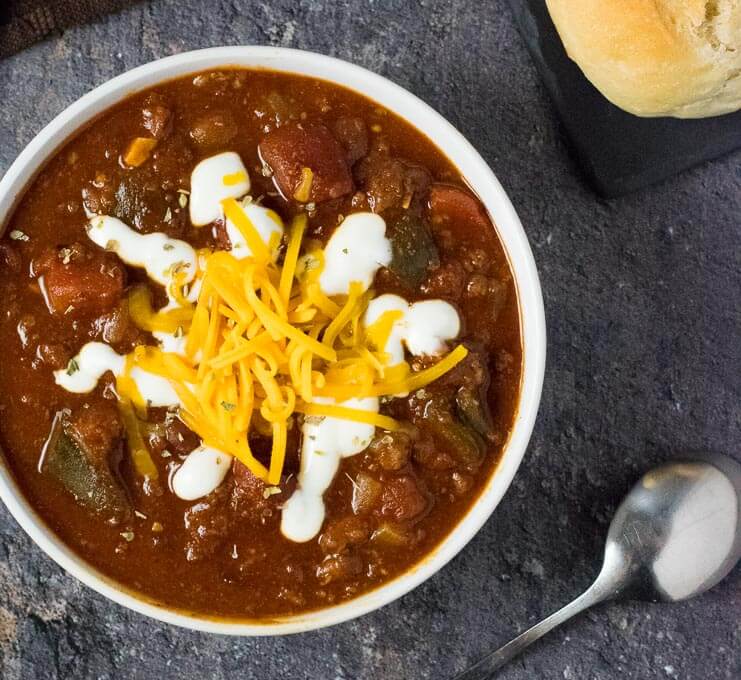 Award Winning Chili with Beans