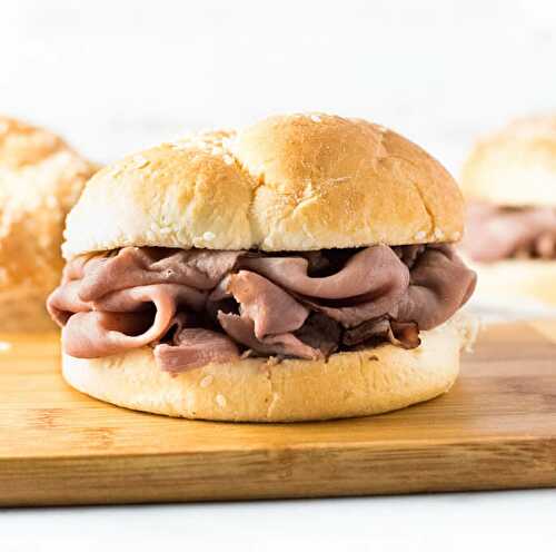 How to Make Arby's Roast Beef Sandwich