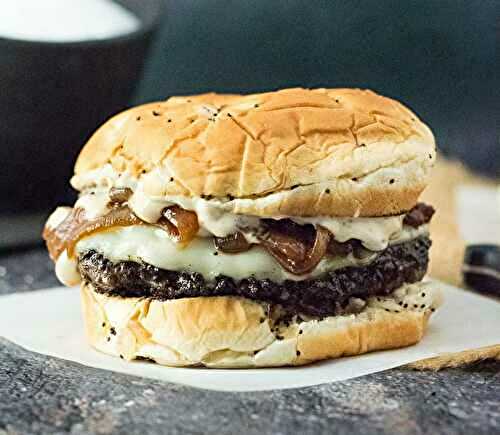 Caramelized Onion Burgers