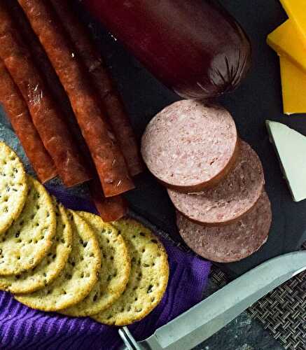 Venison Sausage - Jalapeno Cheddar Snack Sticks
