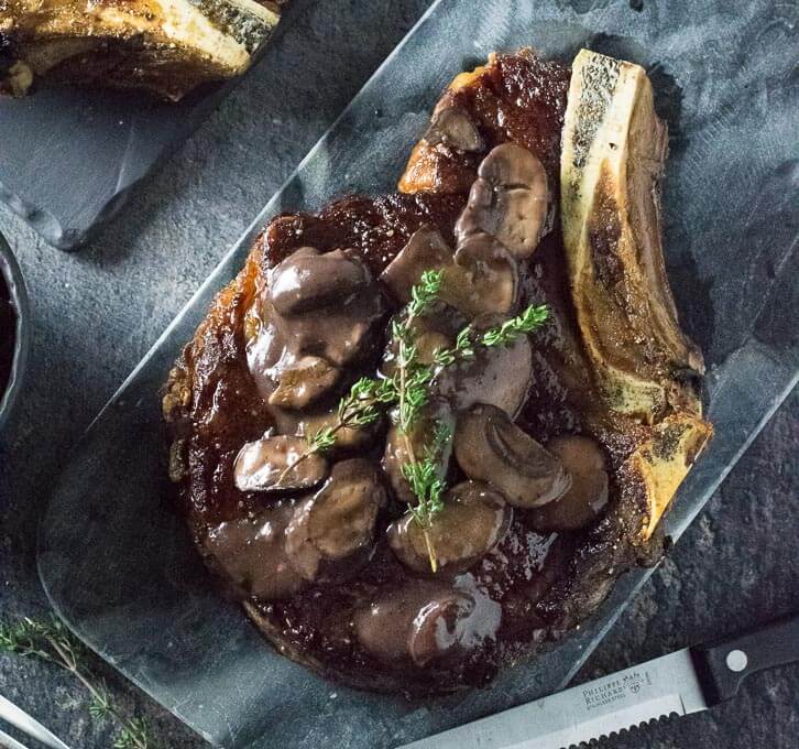 Mushroom Sauce for Steak