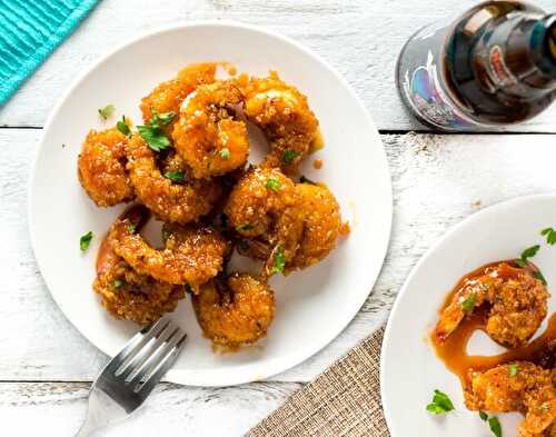 Sticky Oven Baked Shrimp