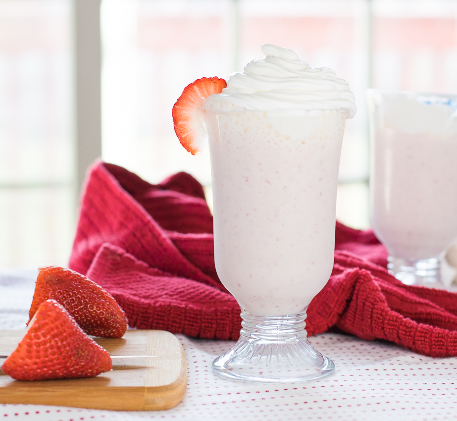 Strawberry Banana Milkshake